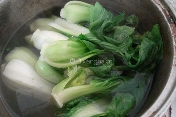 青菜馅饼的做法图解3