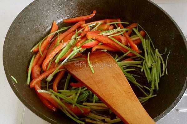 红椒肉丝的做法图解6