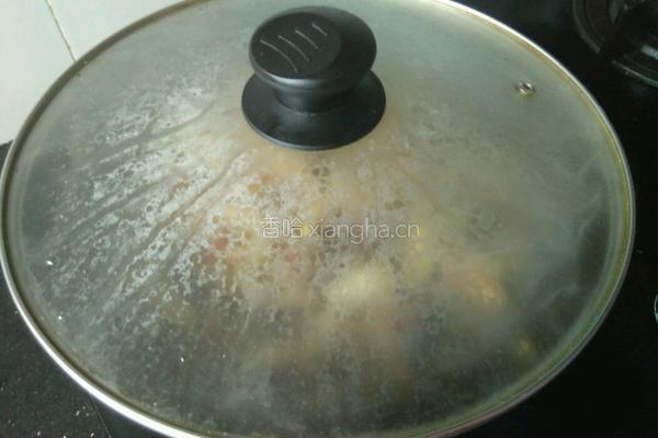 五花肉烧茄子的做法图解11