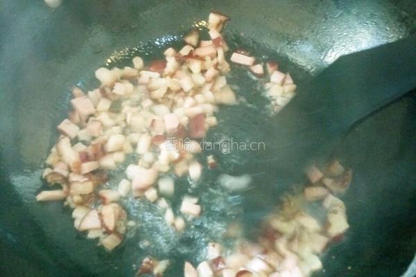 腊肉糯米饭的做法图解4