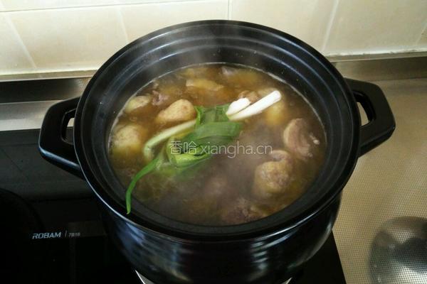 山药炖鸭汤的做法图解5