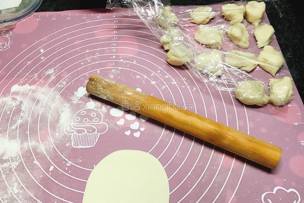 青菜猪肉煎饺的做法图解5