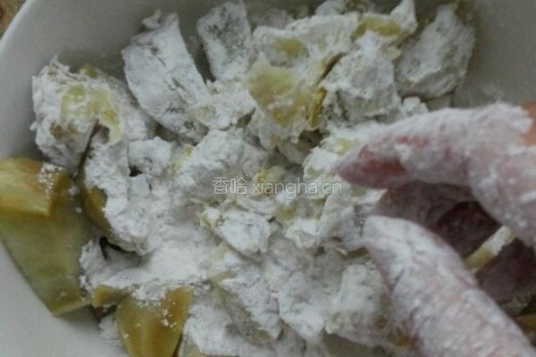 红薯豆沙糯米滋的做法图解3
