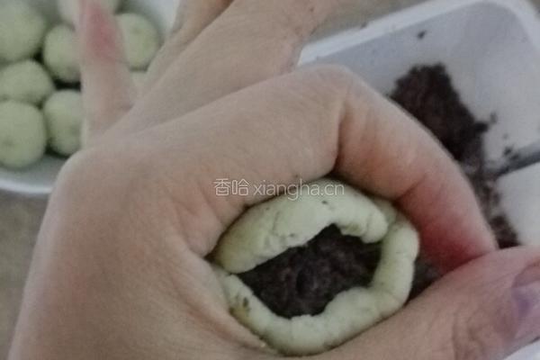 红薯豆沙糯米滋的做法图解7