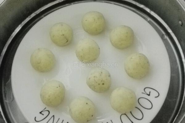 红薯豆沙糯米滋的做法图解8