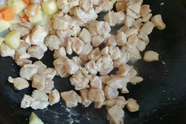 咖喱什锦鸡肉饭的做法图解9