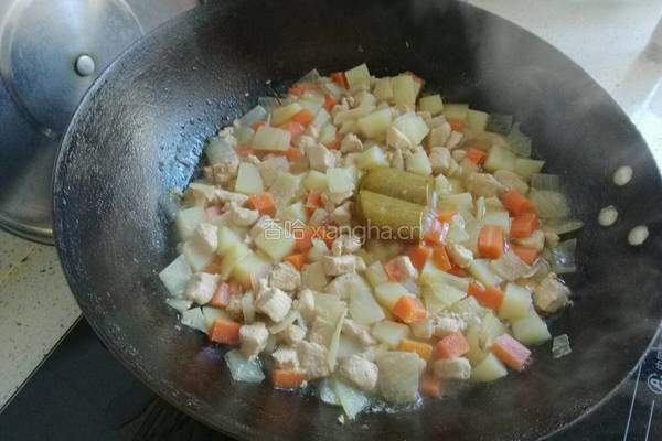 咖喱什锦鸡肉饭的做法图解14