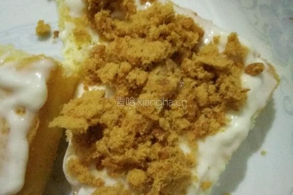 三明治肉松蛋糕的做法图解13