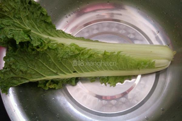 清炒长白菜的做法图解1