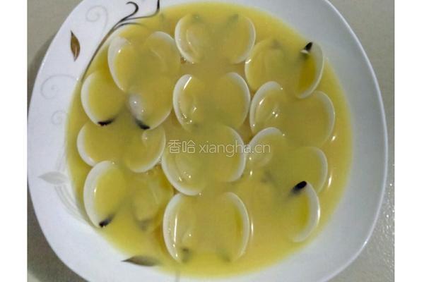 蚬子水蒸蛋的做法图解7