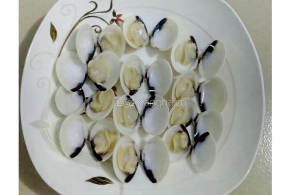 蚬子水蒸蛋的做法图解6