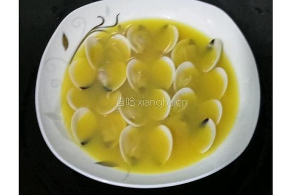 蚬子水蒸蛋的做法图解8
