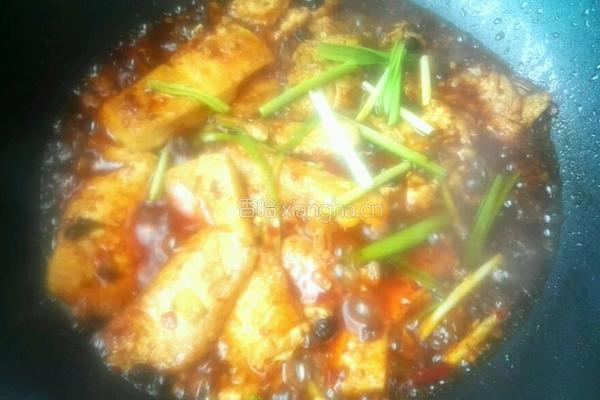 回锅豆腐的做法图解6