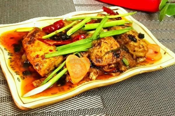回锅豆腐的做法图解7