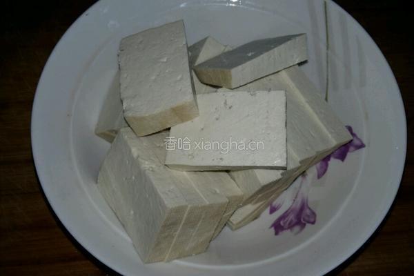 蚝油大葱烧豆腐的做法图解3