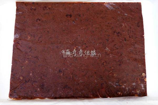 大理石纹豆沙土司的做法图解2