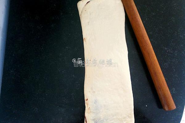 大理石纹豆沙土司的做法图解13