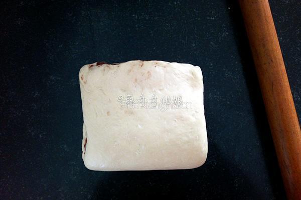 大理石纹豆沙土司的做法图解15