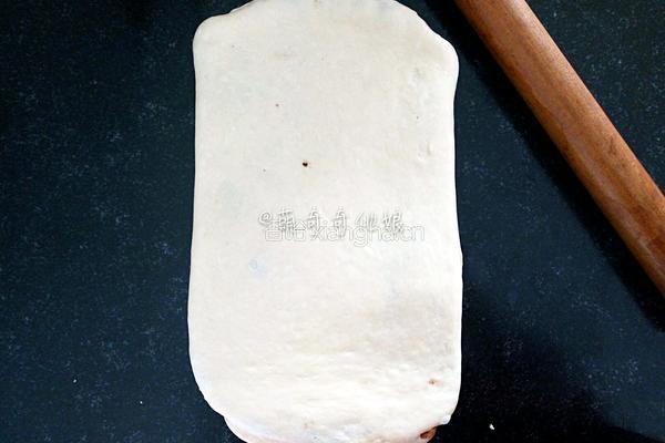 大理石纹豆沙土司的做法图解16