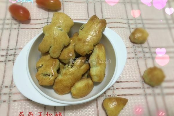 动物葡萄干松饼的做法图解11