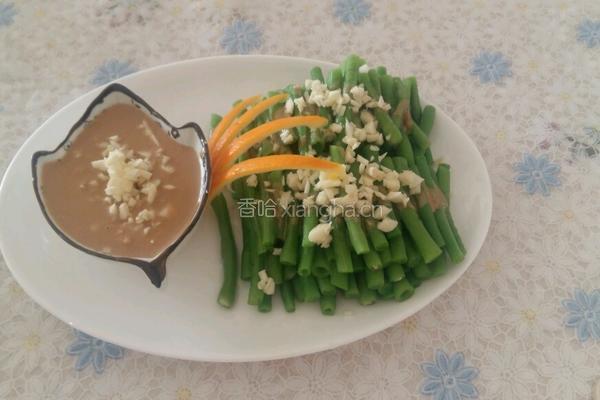 蒜末豇豆的做法图解4