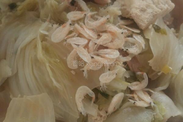 白菜炖冻豆腐的做法图解4