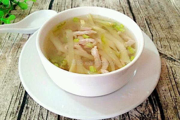 榨菜肉丝汤的做法图解8