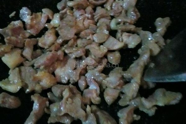 土豆炒肉片的做法图解3