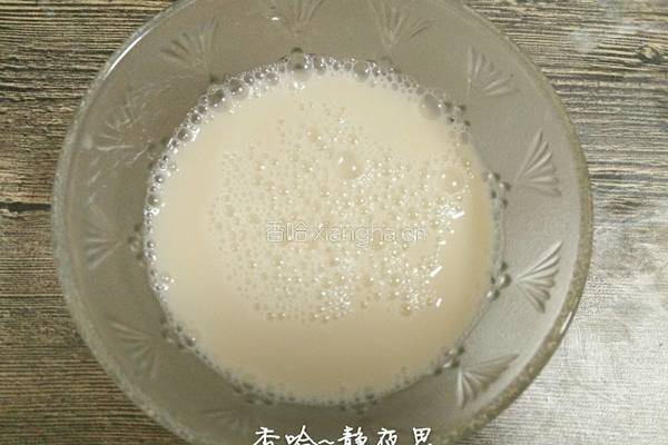 豆沙馅包子的做法图解4