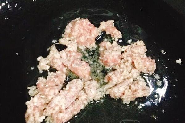 肉末炒茄子的做法图解6