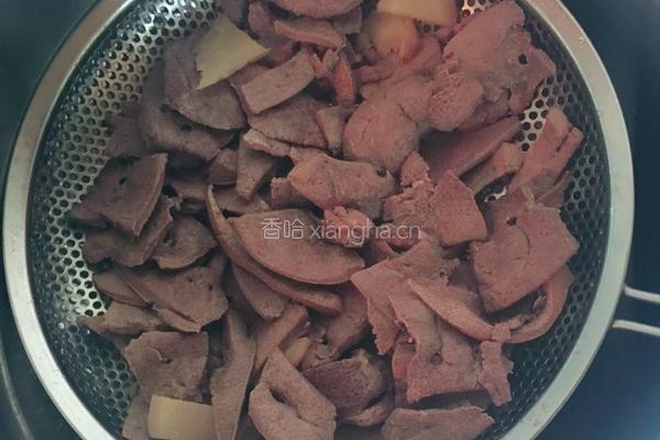 炒猪肝的做法图解5