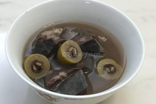 猪肺橄榄汤的做法图解8