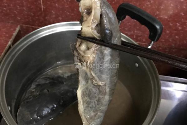 猪肺橄榄汤的做法图解5
