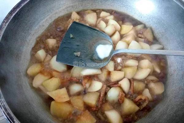 萝卜烧肉的做法图解8