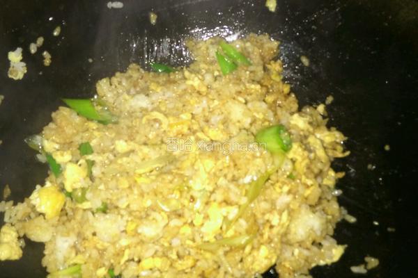 家常蛋炒饭的做法图解8