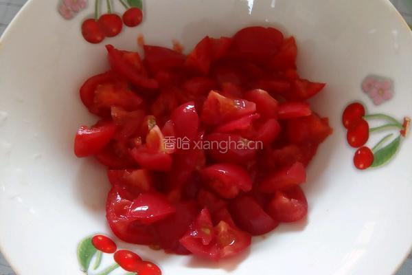 蔬菜蝴蝶面的做法图解3