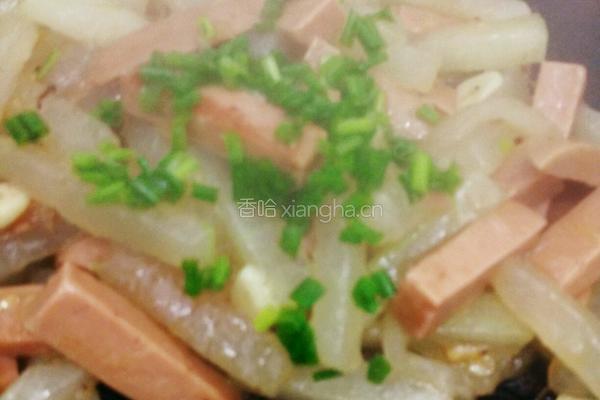 火腿冬瓜条的做法图解15