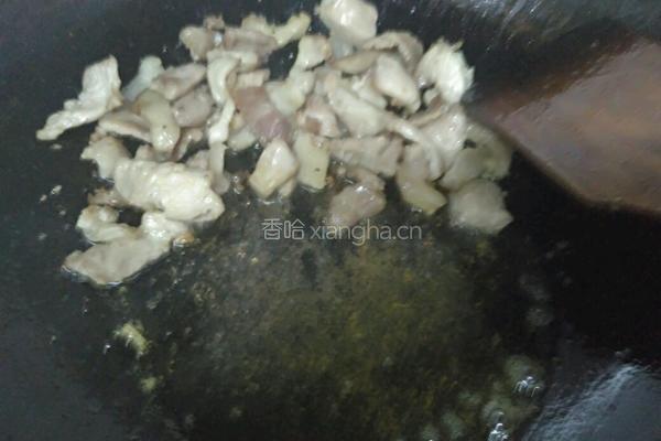 蒜苔炒肉片的做法图解8