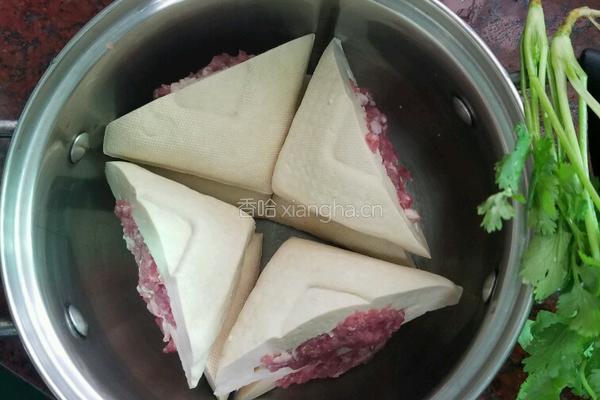 自制酿豆干的做法图解2
