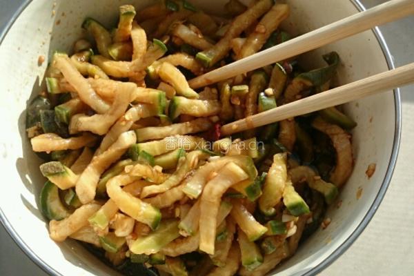 东北青萝卜咸菜的做法图解7