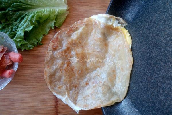 鸡蛋煎饼（快手版）的做法图解11