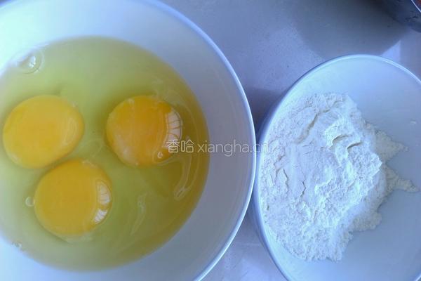 菜汁鸡蛋饼的做法图解3