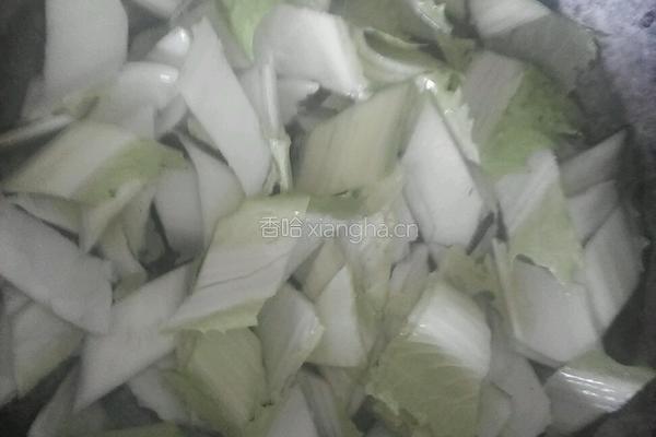 呛炒白菜的做法图解5