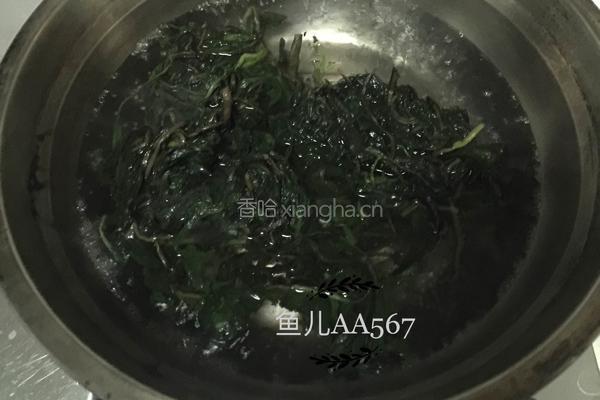 凉拌婆婆丁的做法图解2