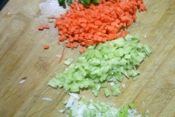 什锦鸡蛋饼的做法图解2