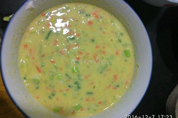 什锦鸡蛋饼的做法图解5