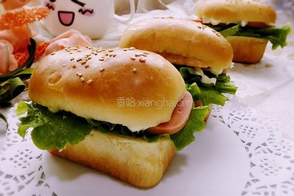 早餐汉堡的做法图解6