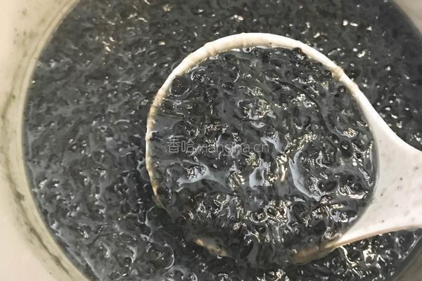 黑米椰汁炖燕窝的做法图解7