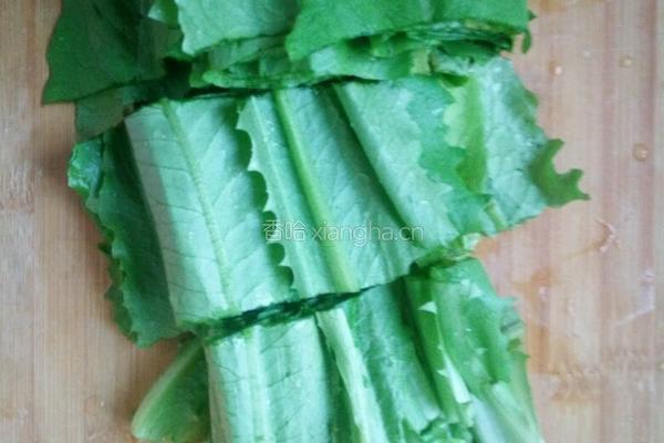 蒜蓉油麦菜的做法图解1