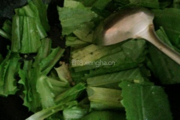 蒜蓉油麦菜的做法图解4
